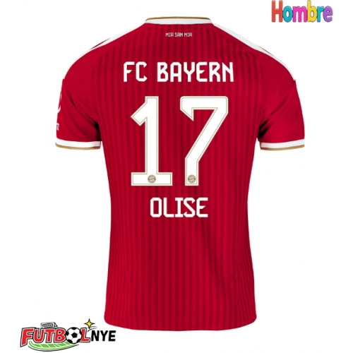 Camiseta Bayern Munich Michael Olise #17 Primera Equipación 2026-27 manga corta